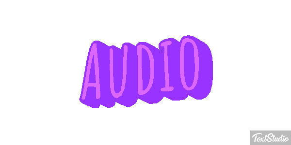 Audio Effet de texte