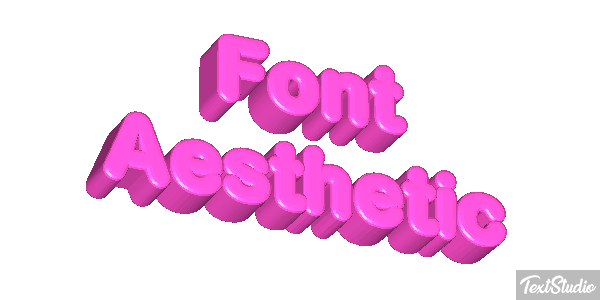 Font Aesthetic テキスト効果