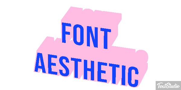 Font Aesthetic テキスト効果