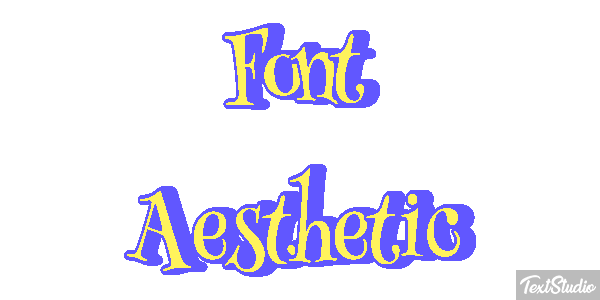 Font Aesthetic テキスト効果