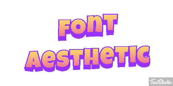 Font Aesthetic テキスト効果