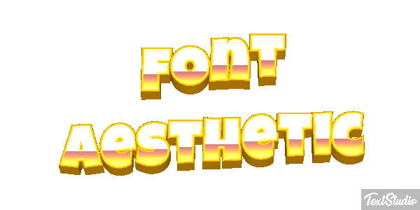 Font Aesthetic テキスト効果