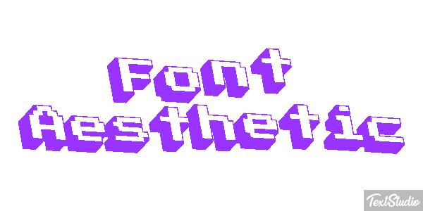 Font Aesthetic テキスト効果