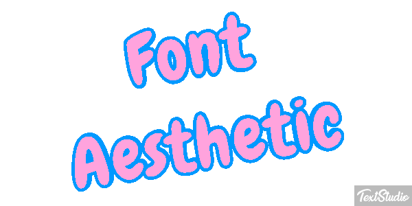 Font Aesthetic テキスト効果
