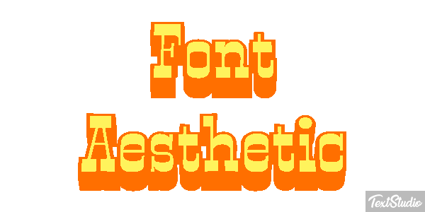 Font Aesthetic テキスト効果