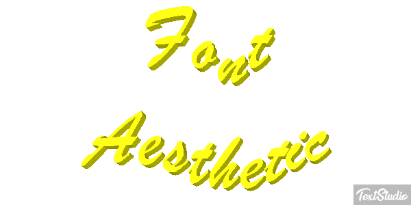 Font Aesthetic テキスト効果