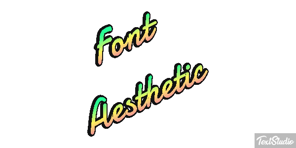 Font Aesthetic テキスト効果