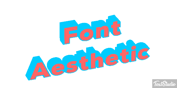Font Aesthetic テキスト効果