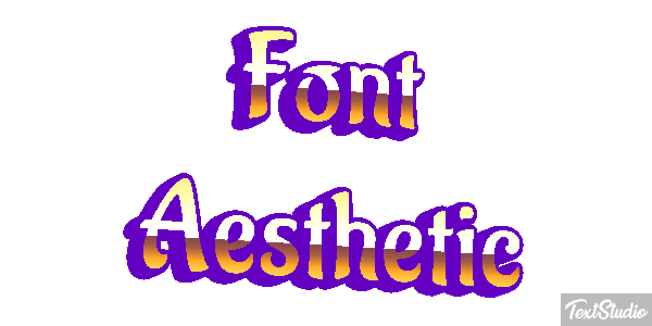 Font Aesthetic テキスト効果