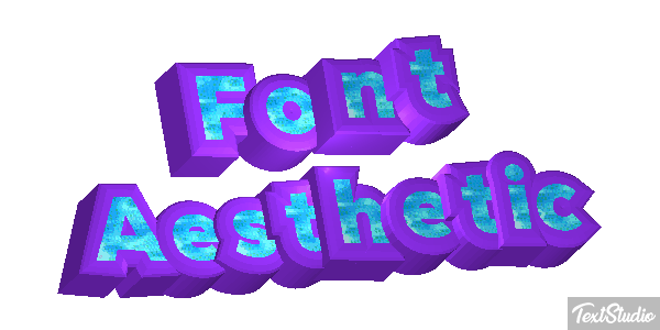 Font Aesthetic テキスト効果