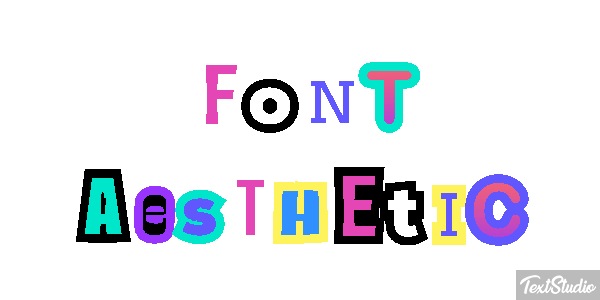 Font Aesthetic テキスト効果