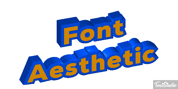 Font Aesthetic テキスト効果