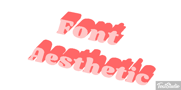 Font Aesthetic テキスト効果