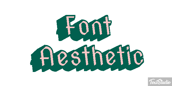 Font Aesthetic テキスト効果