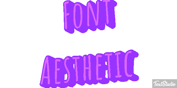 Font Aesthetic テキスト効果