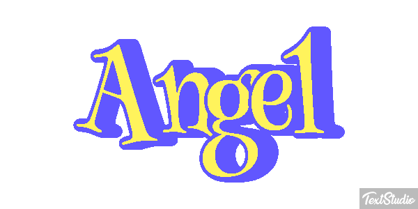 Angel Text effect