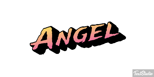 Angel Text effect