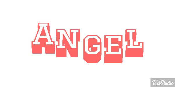 Angel Text effect