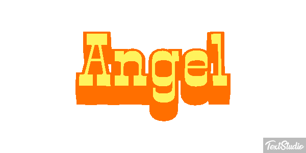Angel Text effect