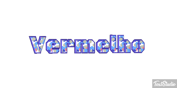 Vermelho Efeito do texto