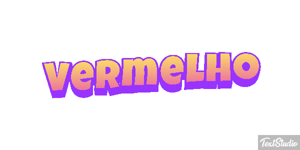 Vermelho Efeito do texto