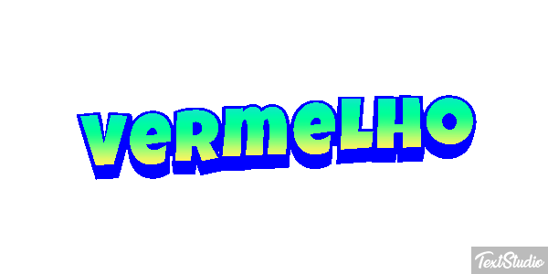 Vermelho Efeito do texto