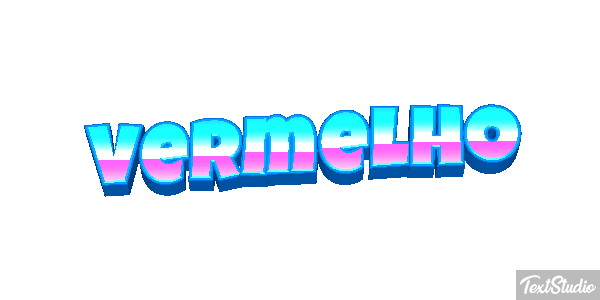 Vermelho Efeito do texto