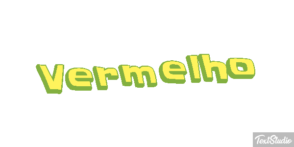 Vermelho Efeito do texto