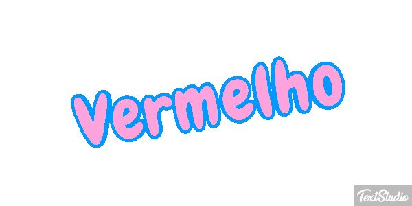 Vermelho Efeito do texto