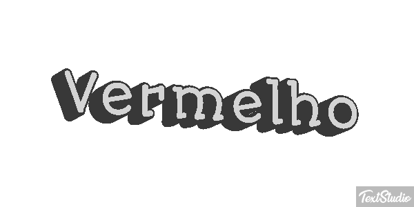 Vermelho Efeito do texto