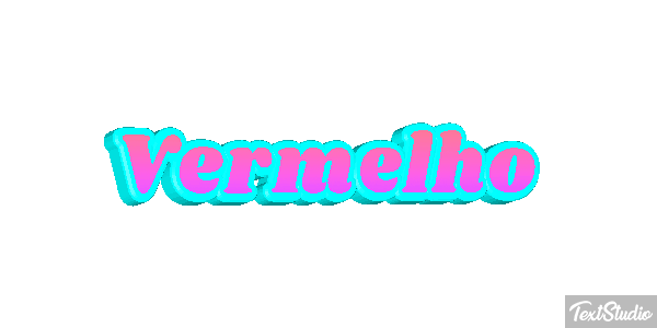 Vermelho Efeito do texto