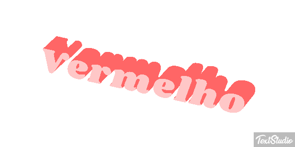 Vermelho Efeito do texto