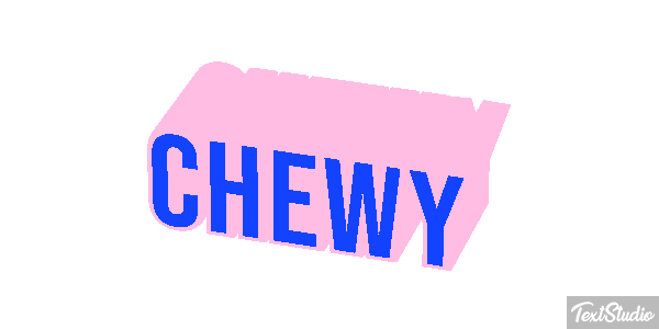 Chewy Effet de texte