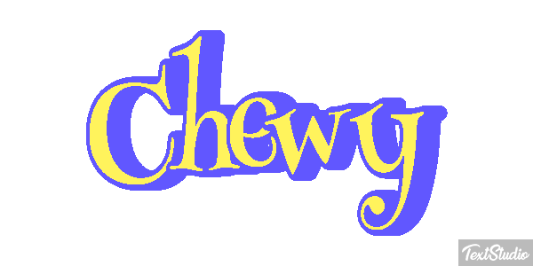Chewy Effet de texte