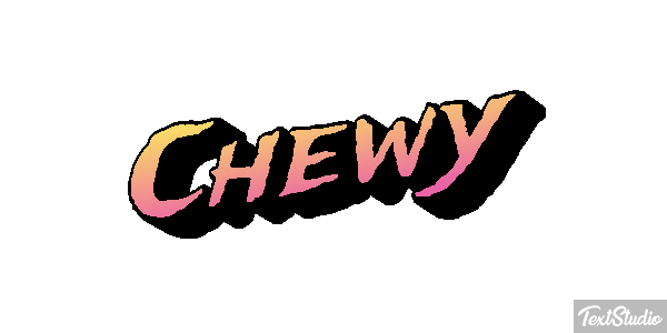 Chewy Effet de texte