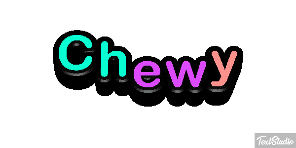 Chewy Effet de texte