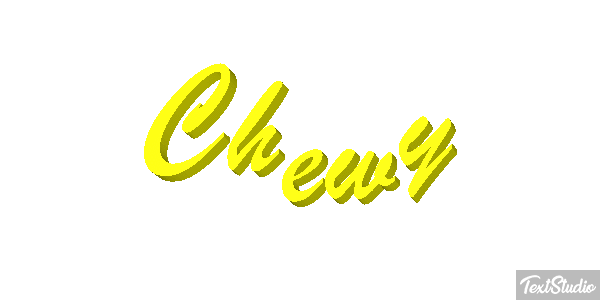 Chewy Effet de texte