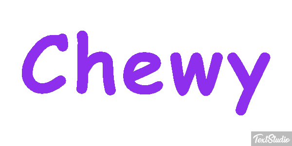 Chewy Effet de texte
