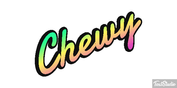 Chewy Effet de texte