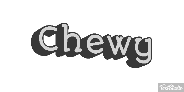 Chewy Effet de texte