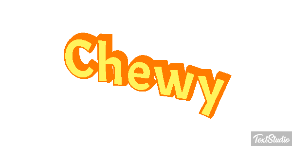 Chewy Effet de texte