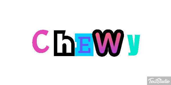 Chewy Effet de texte