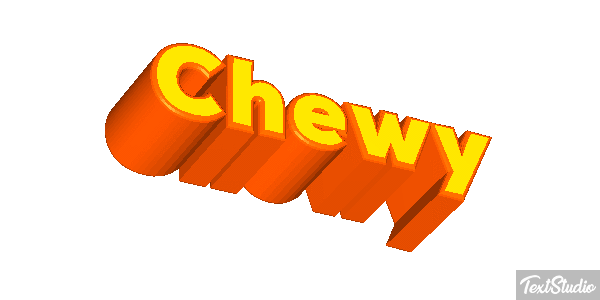 Chewy Effet de texte