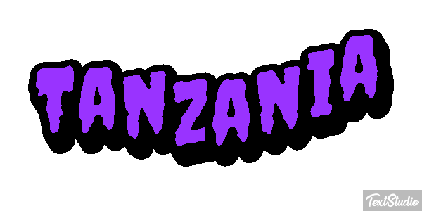 Tanzania Text effect