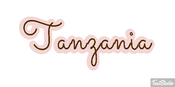 Tanzania Text effect