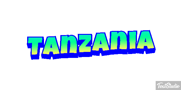 Tanzania Text effect