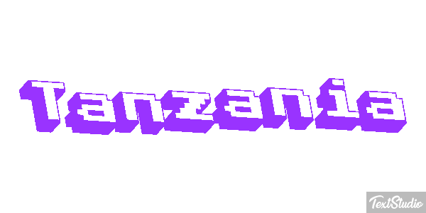 Tanzania Text effect