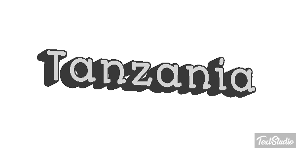 Tanzania Text effect