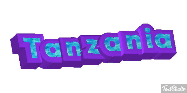 Tanzania Text effect