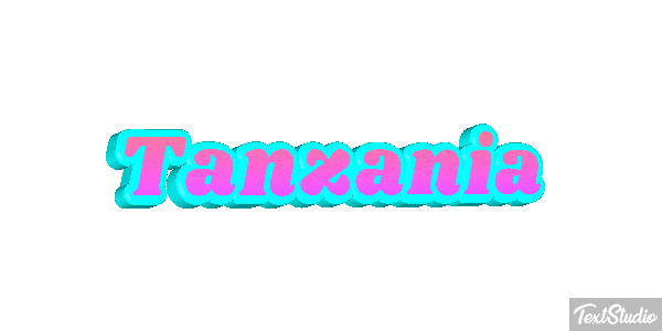 Tanzania Text effect